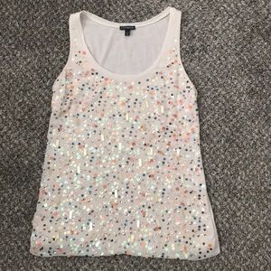Express sequins tank